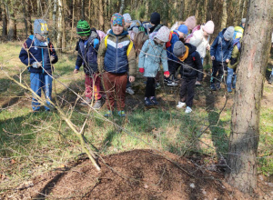 Grupa V na wycieczce w piekarni