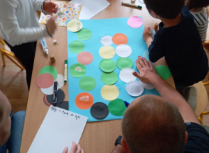 Warsztaty integracyjne w grupie Żabek