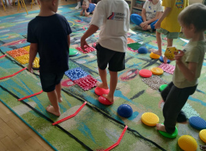 Warsztaty z gier planszowych w grupie Myszek