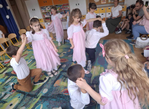 Uroczyste zakończenie przedszkola w grupie Biedronek