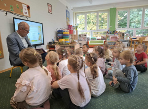 Spotkanie czytelnicze z Naczelnikem Wydziału Edukacji