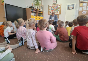 Spotkanie czytelnicze w grupie IV