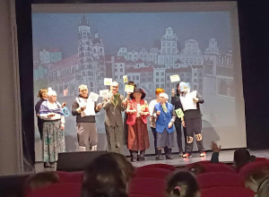 Biedronki na przedstawieniu "Bajka o Smoku Wawelskim"