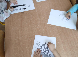 Barbórka w grupie Motylków