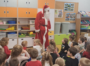 Wizyta Mikołaja w przedszkolu