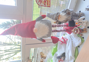 Świąteczny krasnal