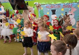 Dzieci podczas występów