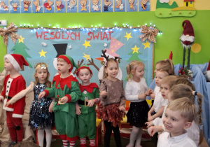 Dzieci podczas występów