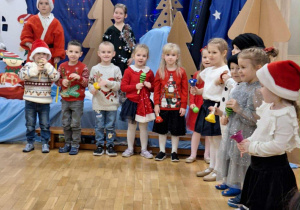 Dzieci podczas występów