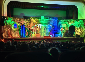 Motylki i Pszczółki na przedstawieniu "Lokomotywa"