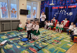 Dzieci podczas występów