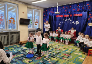 Dzieci podczas występów