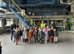 Żabki na wycieczce w Zakładzie Energetyki Cieplnej