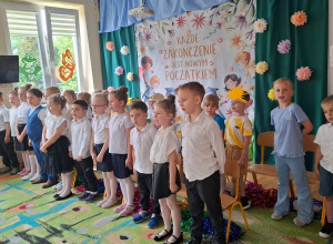 Zakończenie roku w grupie Żabek